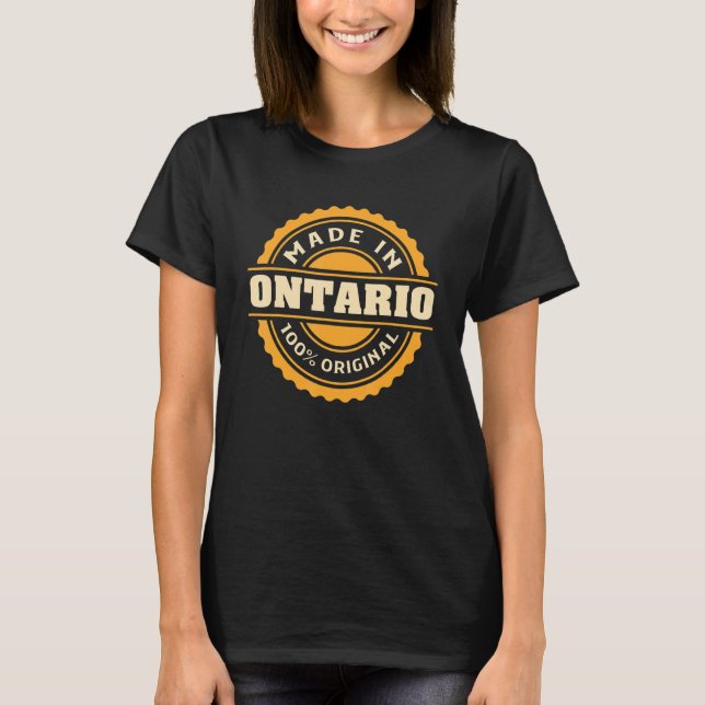 Ontario-Heimat T-Shirt (Vorderseite)