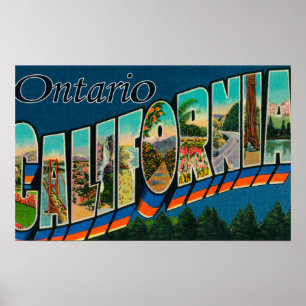 Ontario, Kalifornien - Große Briefszenen Poster