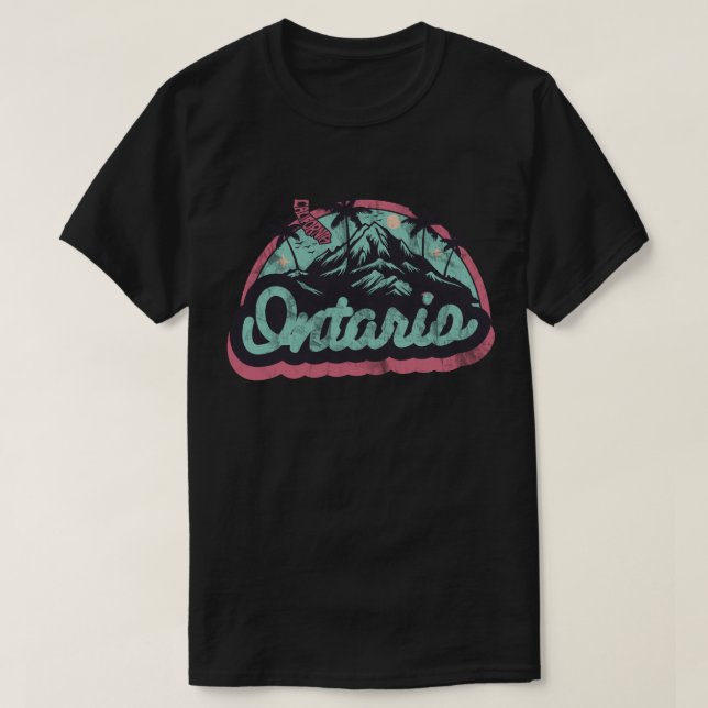 Ontario, Kalifornien T-Shirt (Design vorne)