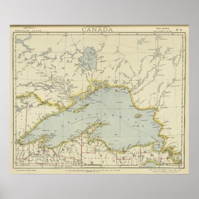 Ontario, Kanada Poster (Vorne)