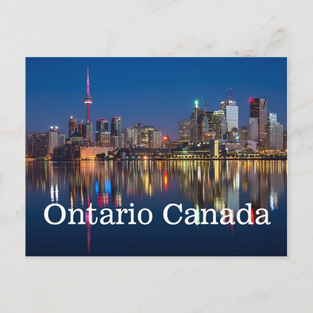 Ontario Kanada Postkarte (Vorderseite)