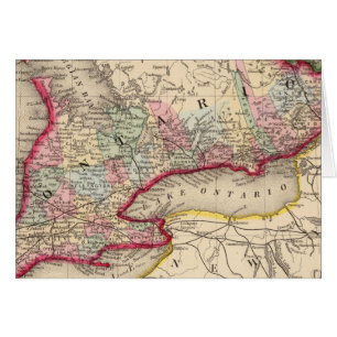 Ontario Karte von Mitchell