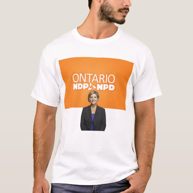 Ontario NDP Mens' T-Shirt (Vorderseite)