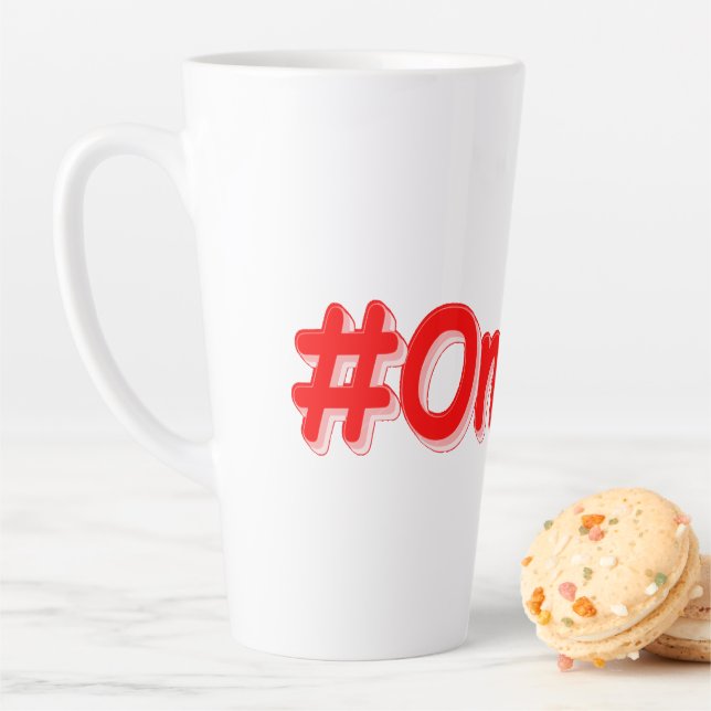 "#Ontario " Niedliches Design. Jetzt kaufen Milchtasse (Beispiel)