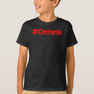 "#Ontario " Niedliches Design. Jetzt kaufen T-Shirt