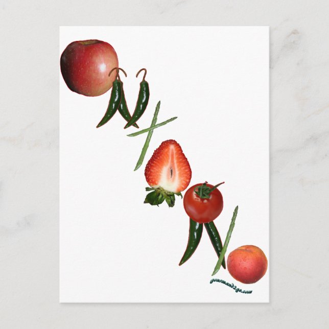 Ontario Obst und Gemüse Postkarte (Vorderseite)