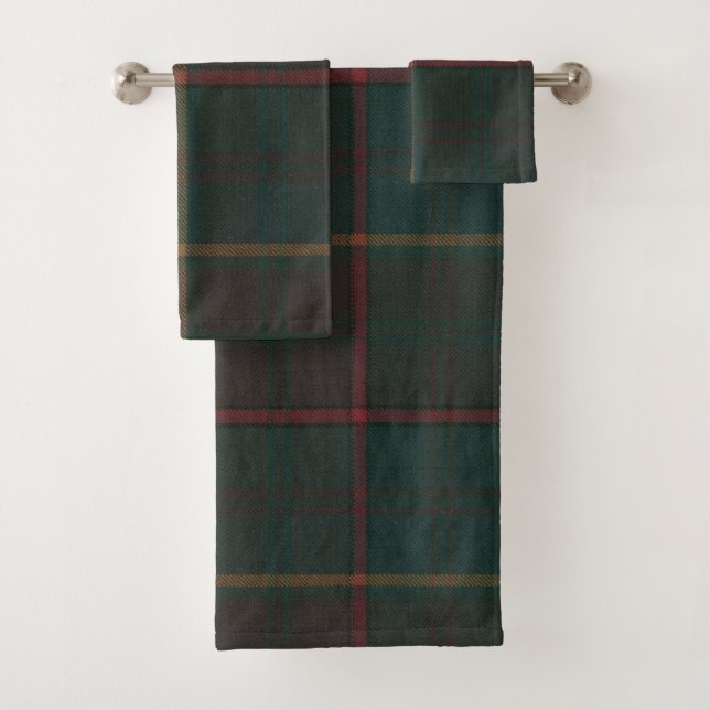 Ontario Provincial Tartan Badhandtuch Set (Insitu)