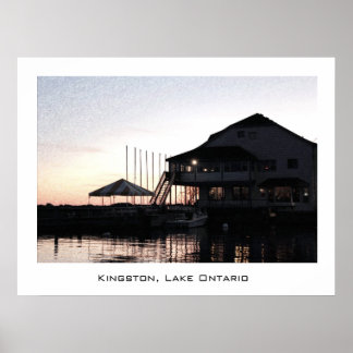 Ontario-See, Kingston. Landschaftsfotografie. Poster