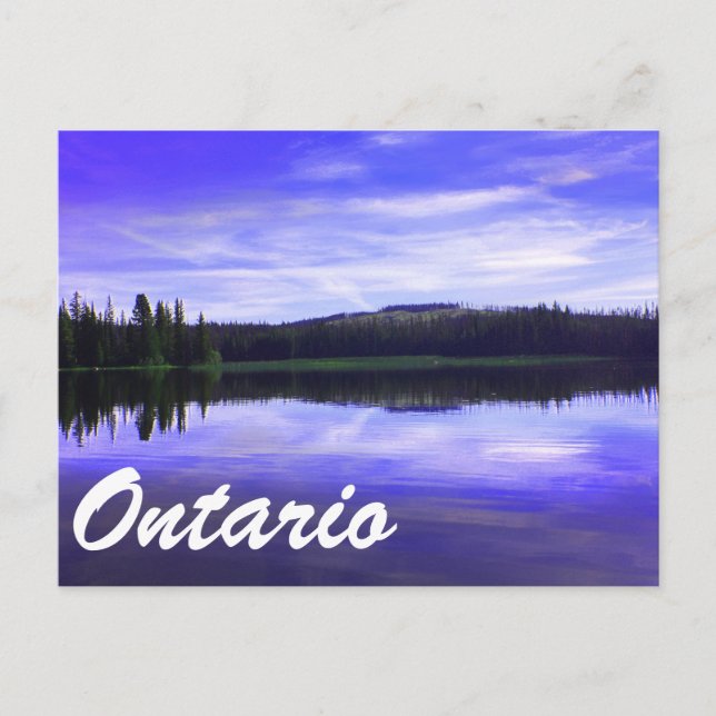 Ontario Seen Postkarte (Vorderseite)