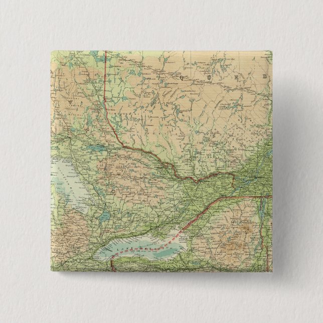 Ontario und Quebec Button (Vorderseite)