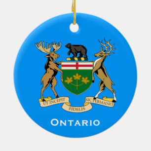 Ontario* Weihnachtsverzierung Keramik Ornament