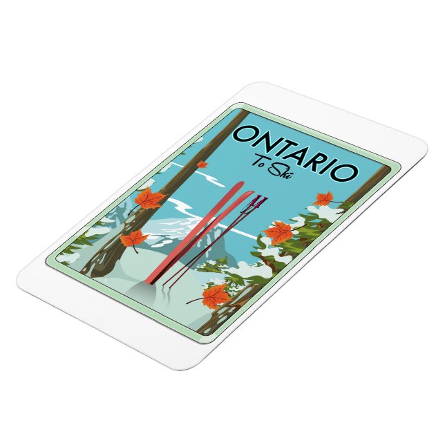 Ontario zum Ski Magnet (Linke Seite)