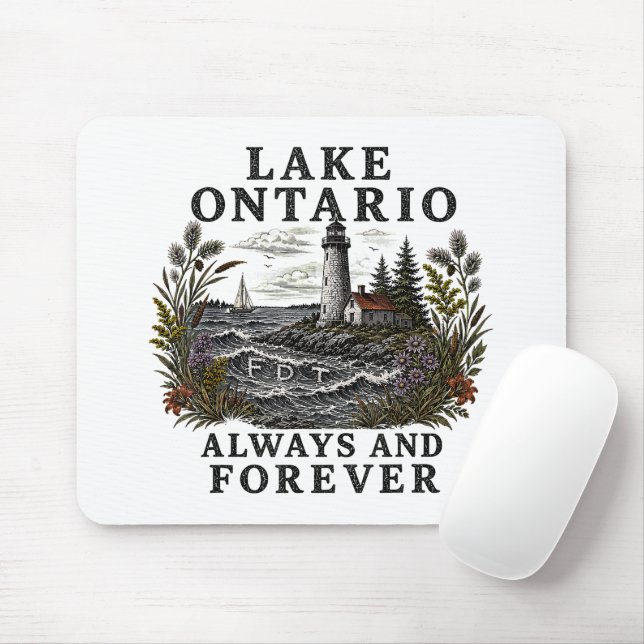 Ontariosee Immer Und Ewig Mousepad (Mit Mouse)