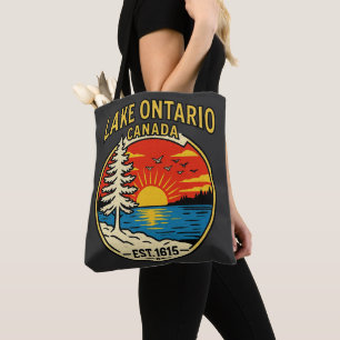 Ontariosee Pop Art Sonnenuntergang Kanada