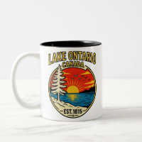 Ontariosee Pop Art Sonnenuntergang Kanada Est 1615