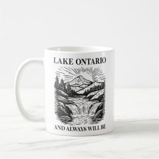 Ontariosee und wird immer Vintage-See-Leben sein Kaffeetasse
