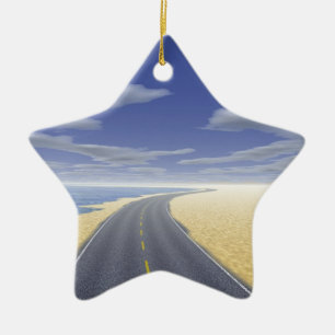 OnTheRoadAgain - schöner Tag Keramikornament