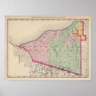 Ontonagon Landkreis Michigan Poster