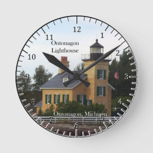 Ontonagon Lighthouse Uhr