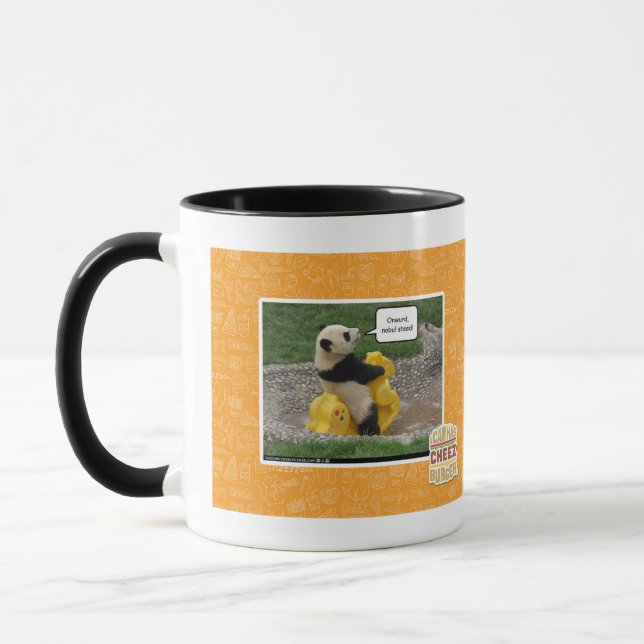 Onwurd, nobul Steed! Tasse (Links)
