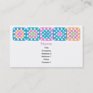 Ony Squares Business Card Visitenkarte