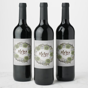 Onyx Black Velvet Chalkboard Grunge Vintag Weinetikett