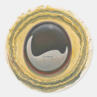 Onyx Core Runder Aufkleber