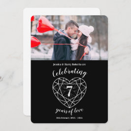 Onyx Jubiläum 7 Jahre Foto Party Einladungen