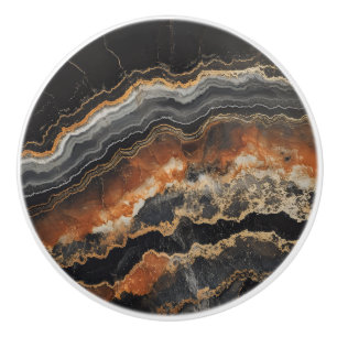 Onyx Natural Gem Muster Keramikknauf