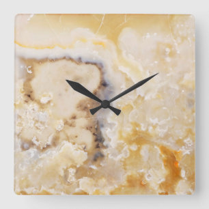 Onyx Stone Muster Acrylwand Uhr