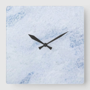 Onyx Stone Pattern Acrylic Wall Clock Quadratische Wanduhr