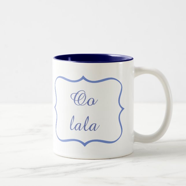 Oo lala zweifarbige tasse (Rechts)