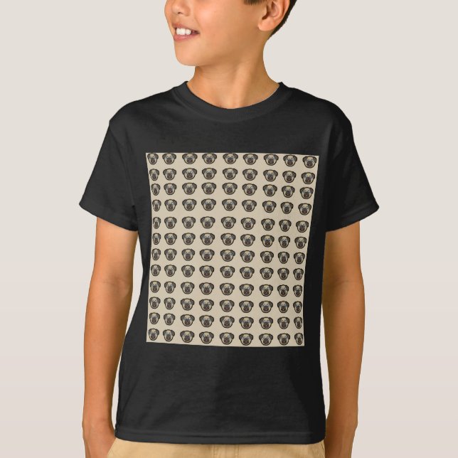 Oodles von Möpsen T-Shirt (Vorderseite)