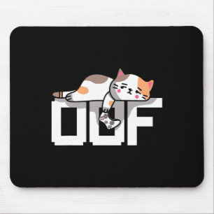 Oof Gamer Meme Noob Internetkultur Gamer Katze Män Mousepad