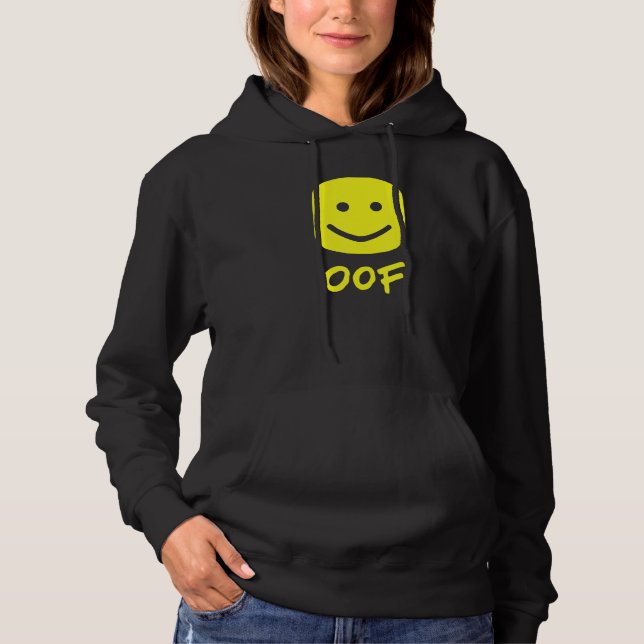 Oof Meme not for Noobs Hoodie (Vorderseite)