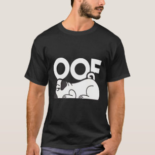 Oof Noob Gaming Meme Mops Hund Humor Tier Gamer T-Shirt