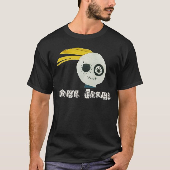ooga booga Zombiekopf T-Shirt (Vorderseite)