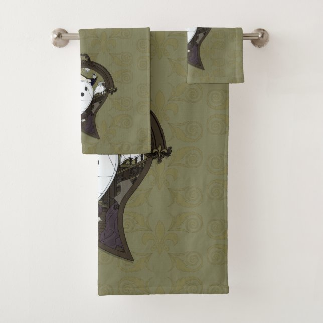 Ooh das Ghost Towel Set (Insitu)