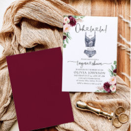 Ooh la Bra Lingerie Bridal Dusche Einladung