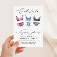 Ooh La La French Lingerie Dusche