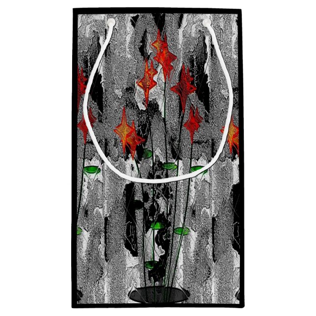 "Ooh, la, la" (Klein) Geschenktasche Kleine Geschenktüte (Rückseite)