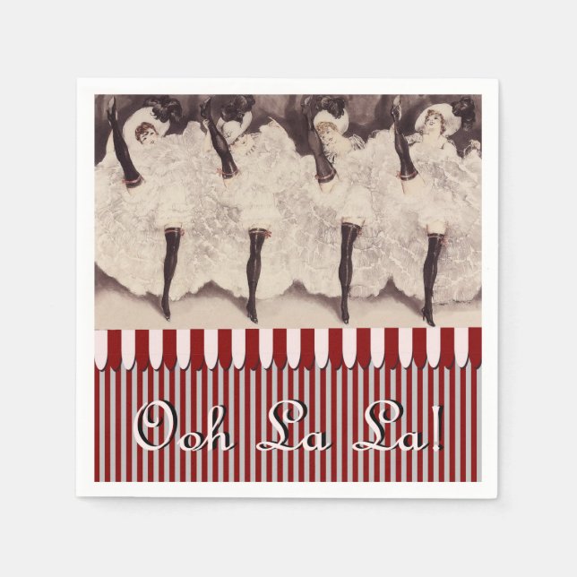 Ooh La La! Serviette (Vorderseite)
