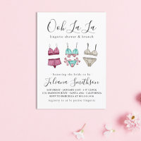 Ooh La Lingerie Brautparty
