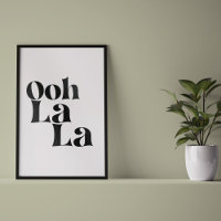 Ooh La Moderne Kunst, Dichtung und Musik
