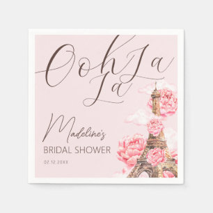 Ooh La Paris Brautparty Serviette