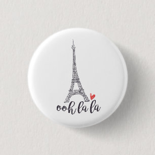 Ooh Lala Paris-Knopf Button