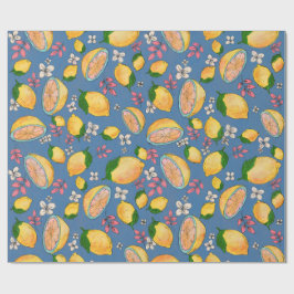 Ooh Lemon Wrapping Paper 1 Geschenkpapier