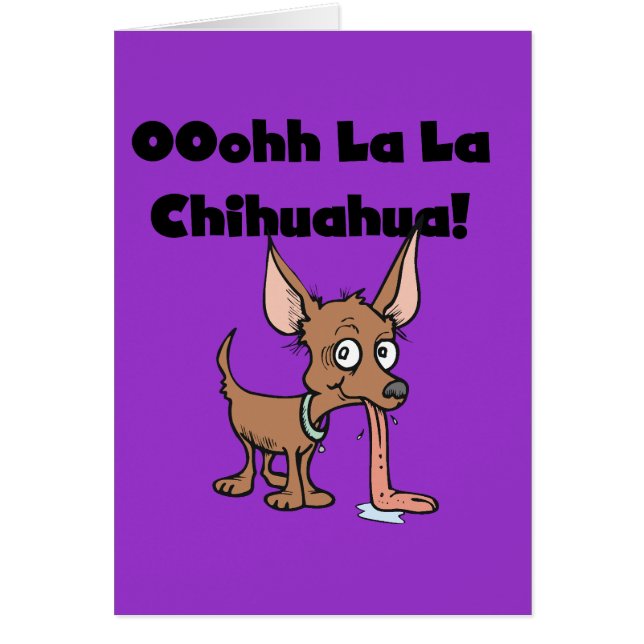 Oohhh La-Lachihuahua-T - Shirts und Geschenke (Vorne)