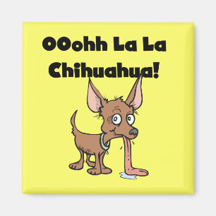 Oohhh La-Lachihuahua-T - Shirts und Geschenke Magnet
