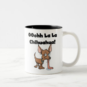 Oohhh La-Lachihuahua-T - Shirts und Geschenke Zweifarbige Tasse